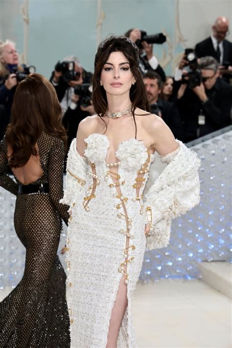 met gala 2023 versace|anne hathaway Met Gala 2023.